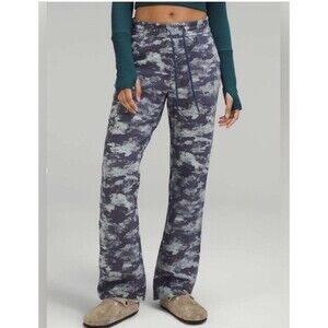 lululemon athletica Blue Camouflage Track Pants
